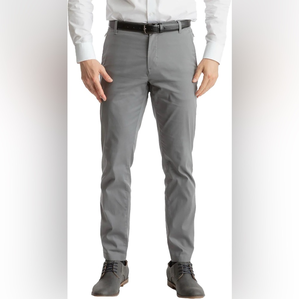 Birddogs Unlined Chino Pants in Light Grey, Men’s size 30x28